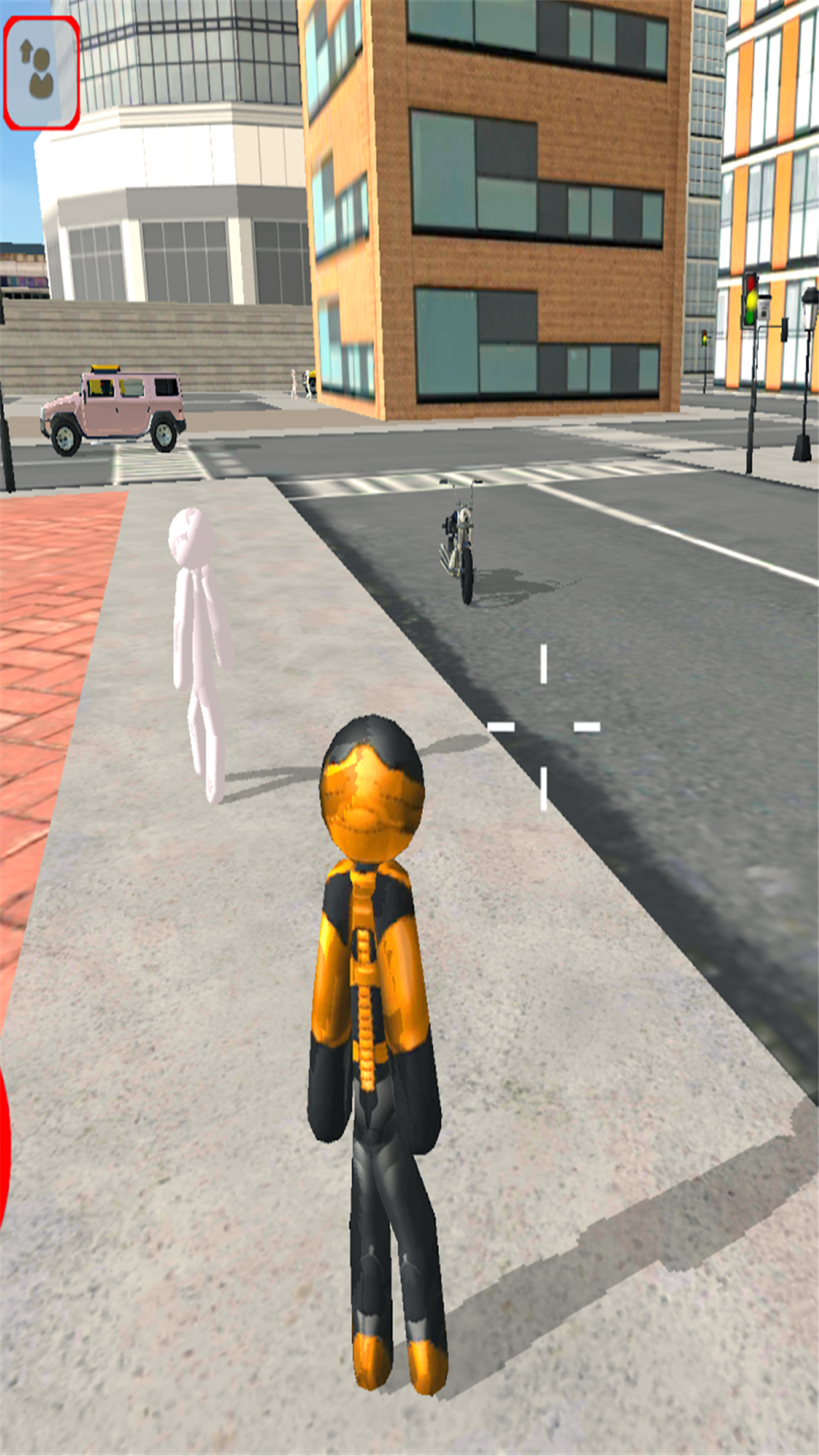 火柴人城市绳索飞人